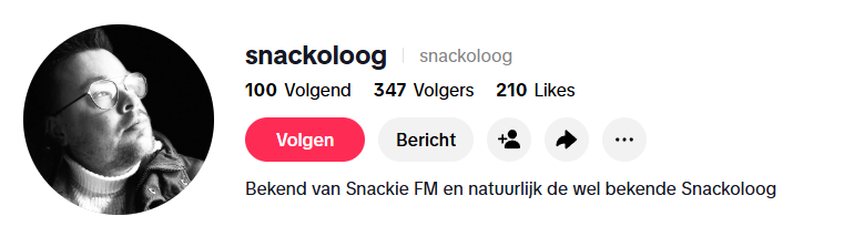 Snackoloog Tiktok